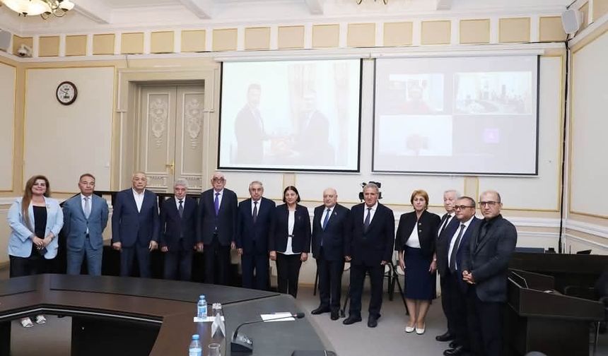 Azerbaycan’da Türk dünyasının gururu, Nobel Ödülü sahibi Aziz Sancar’ın 80. yaşı konfrens'la kutlandı