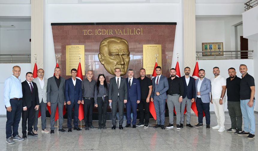 CHP Iğdır İl Yönetiminden Vali Taşolar’a Ziyaret