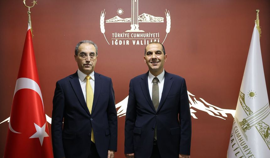 Nahçıvan Başkonsolosu Asip Kaya’dan Vali Taşolar’a Veda Ziyareti
