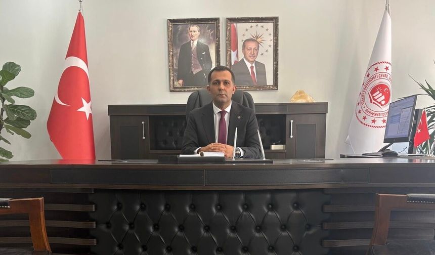 Çevre Müdürü Muhammed Bektaş Görevine Başladı