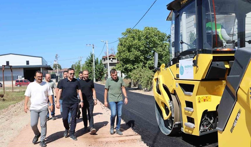 Başkan saha çalışmalarını inceledi