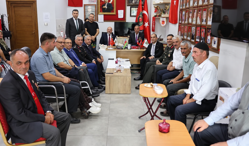 Gaziler Günü’nde Şehit ve Gazi Derneklerine Ziyaret
