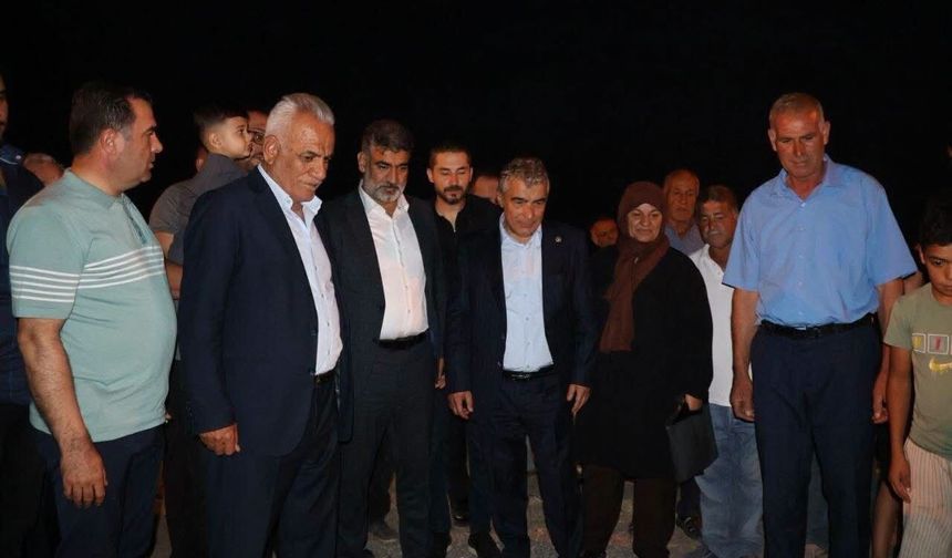 Alagöz Köyünde Kurban Kesilerek Karşılandı