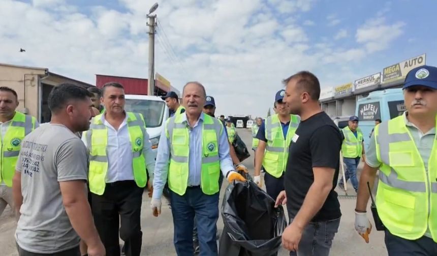 Iğdır’da Sanayi Sitesinde Temizlik Seferberliği!