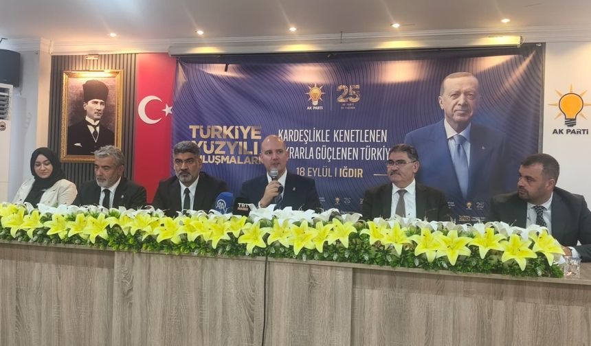 Iğdır’da "Türkiye Yüzyılı Buluşması": "Iğdır 3 Yıl Önceki Iğdır Değil"