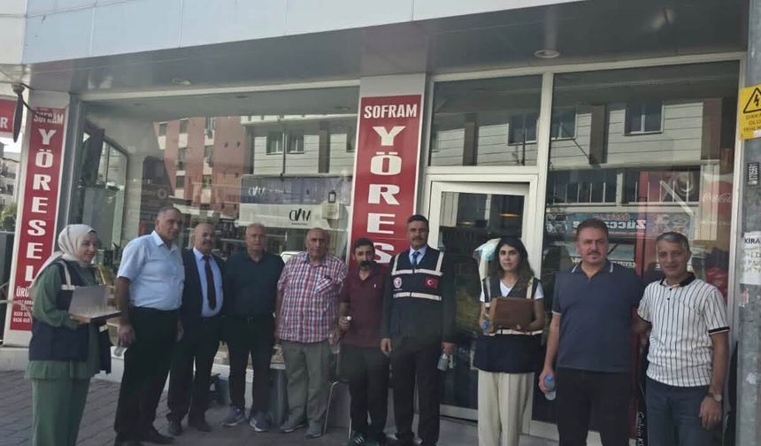 Ticaret Müdürlüğünden Esnafa Ahilik Haftası Ziyareti
