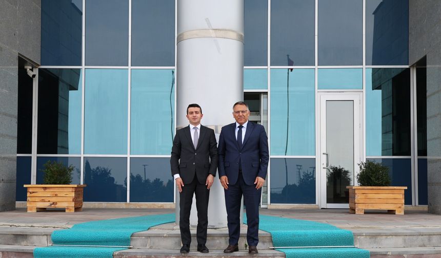 Vali Yardımcısı Yılmaz’dan Rektör Gürel’e Ziyaret