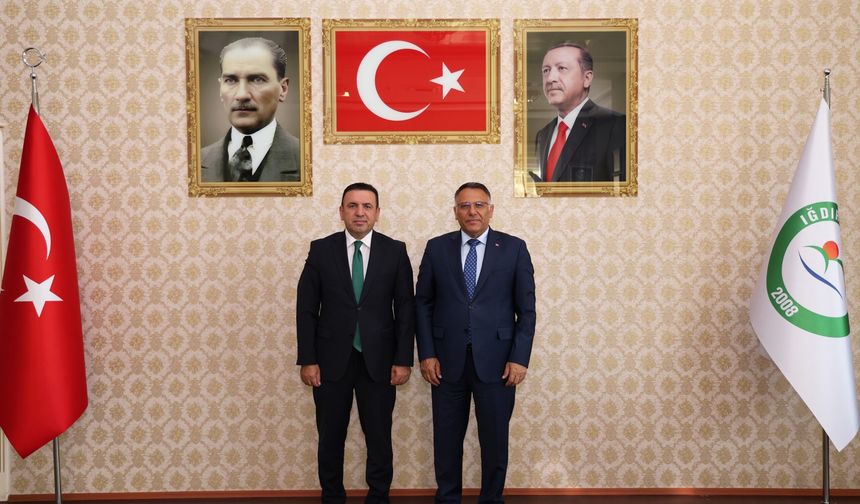 İl Millî Eğitim Müdürü Nail Ekiz’den Rektör Gürel’e Ziyaret