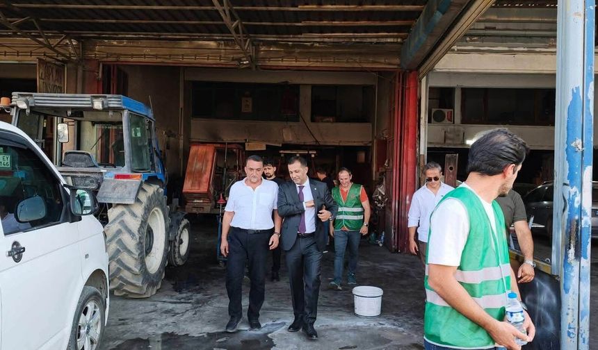Sanayi Esnafı Hava Kirliliği Konusunda Ziyaret Edildi