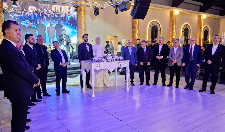 Kayseri protokolü, Ejder ve Dağ ailelerinin mutlu gününde buluştu
