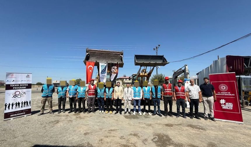 Iğdır’da Eski Hükümlü ve Yükümlülere İstihdam Kapısı: Beko-Loader Sertifikalarını Aldılar