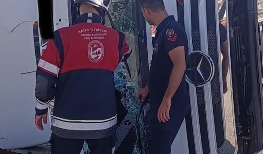 Trafik kazası: 1 yaralı