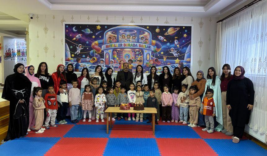 Iğdır Üniversitesi Öğrencileri Püster Alagöz Anaokulunda Drama Etkinliği Düzenledi