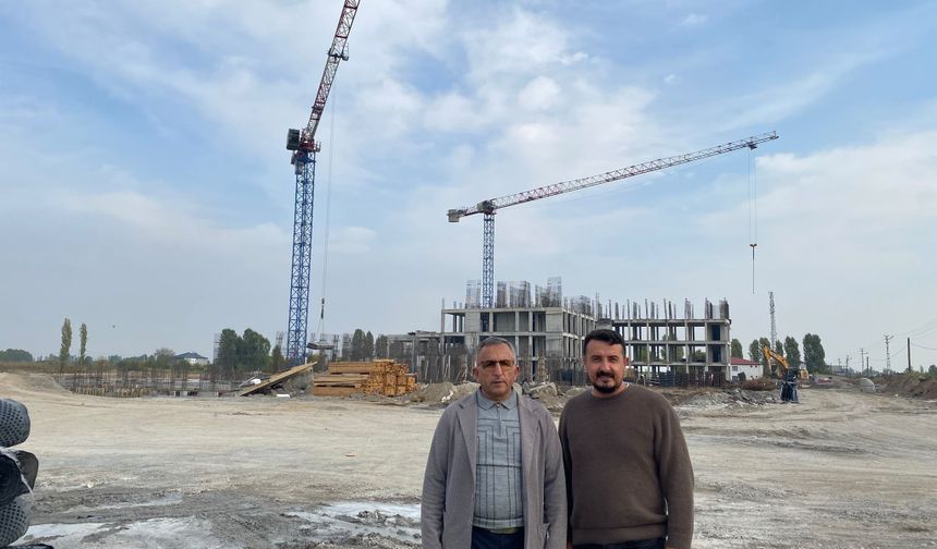 Iğdır Adalet Sarayı Hız Kesmeden İlerliyor