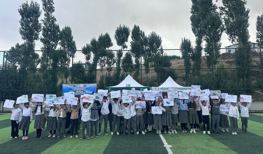 Iğdır Üniversitesi, Köy Okullarındaki Öğrencileri Bilimle Buluşturdu