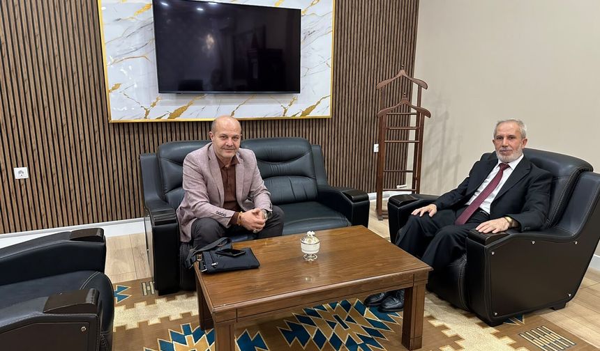İl Müftüsü Alettin Bozkurt’a Hayırlı Olsun Ziyareti