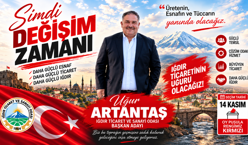Ticaret Odası Başkan Adayı Uğur Artantaş: “Koltuk İçin Değil, Hizmet İçin Geliyoruz”