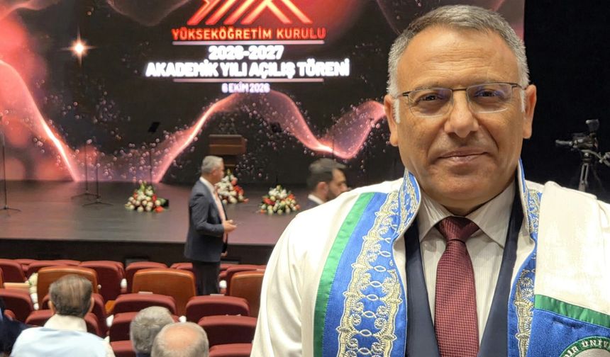 Rektör Gürel, Yükseköğretim 2026-2027 Akademik Yılı Açılış Törenine Katıldı