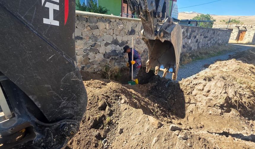 IĞDIR İL ÖZEL İDARESİNDEN KÖYLERE KESİNTİSİZ VE SAĞLIKLI SU HAMLESİ