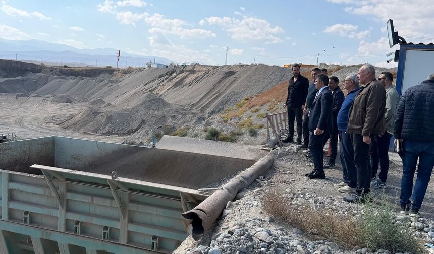 Iğdır İl Özel İdaresi Genel Sekreteri Yüksel Kasım Çarman Tesislerde İncelemelerde Bulundu