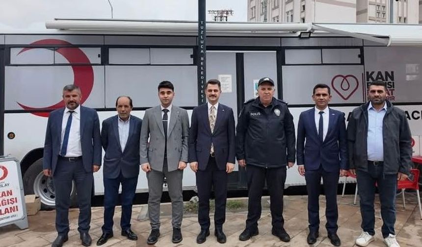 Tuzluca Kızılay’a Kan Veriyor