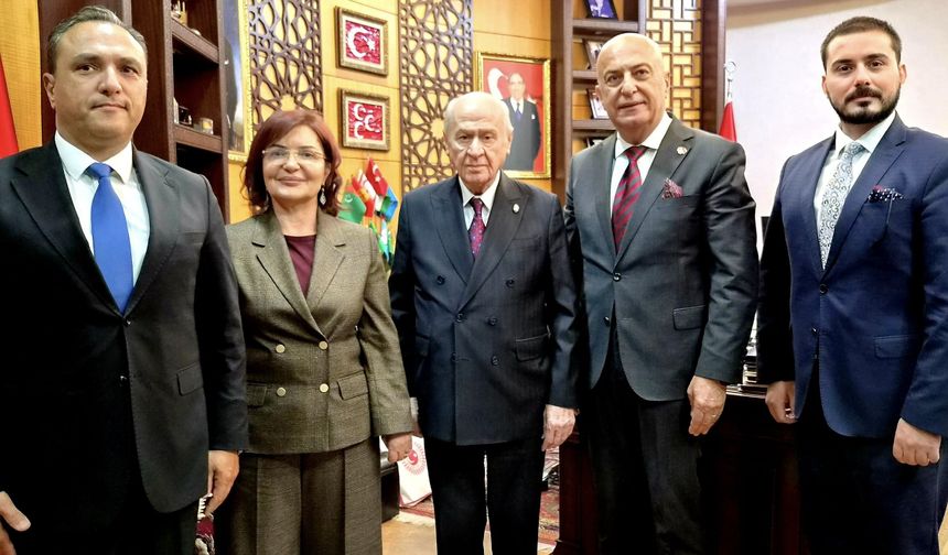TADİV’den Bahçeli’ye Ziyaret