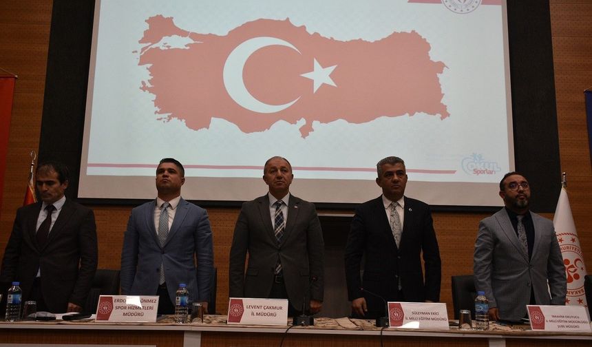 Okul sporları planlama ve koordinasyon toplantısı yapıldı