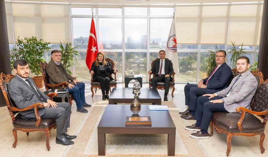 OMÜ ile Bafra arasında iş birliği imkanları değerlendirildi