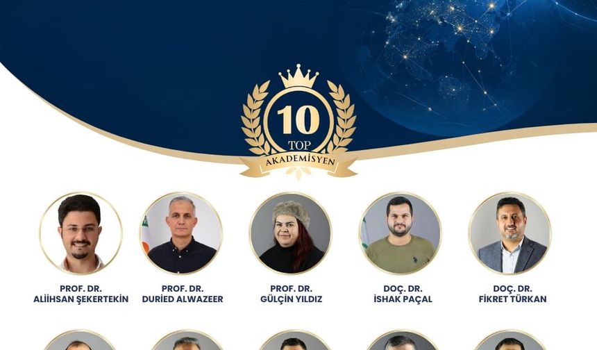 Iğdır Üniversitesinden 10 Akademisyen Dünyanın En Etkili Bilim İnsanları Listesinde