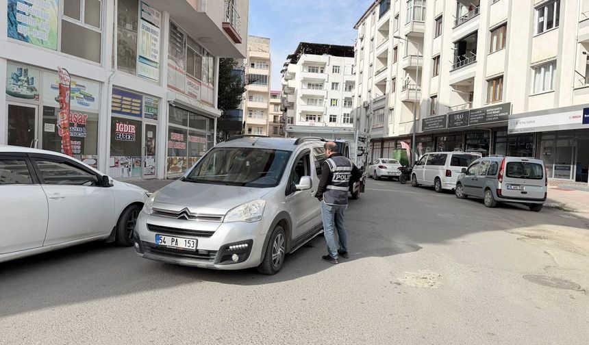 Iğdır’da Tek Yön Uygulamasına Yönelik Trafik Denetimleri Sürüyor