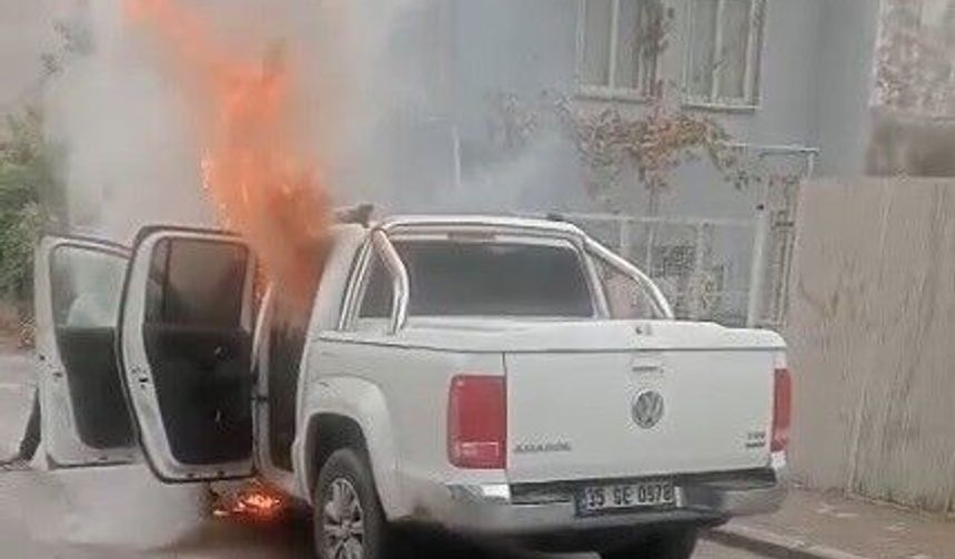 Yangına müdahale ederken patlama oldu