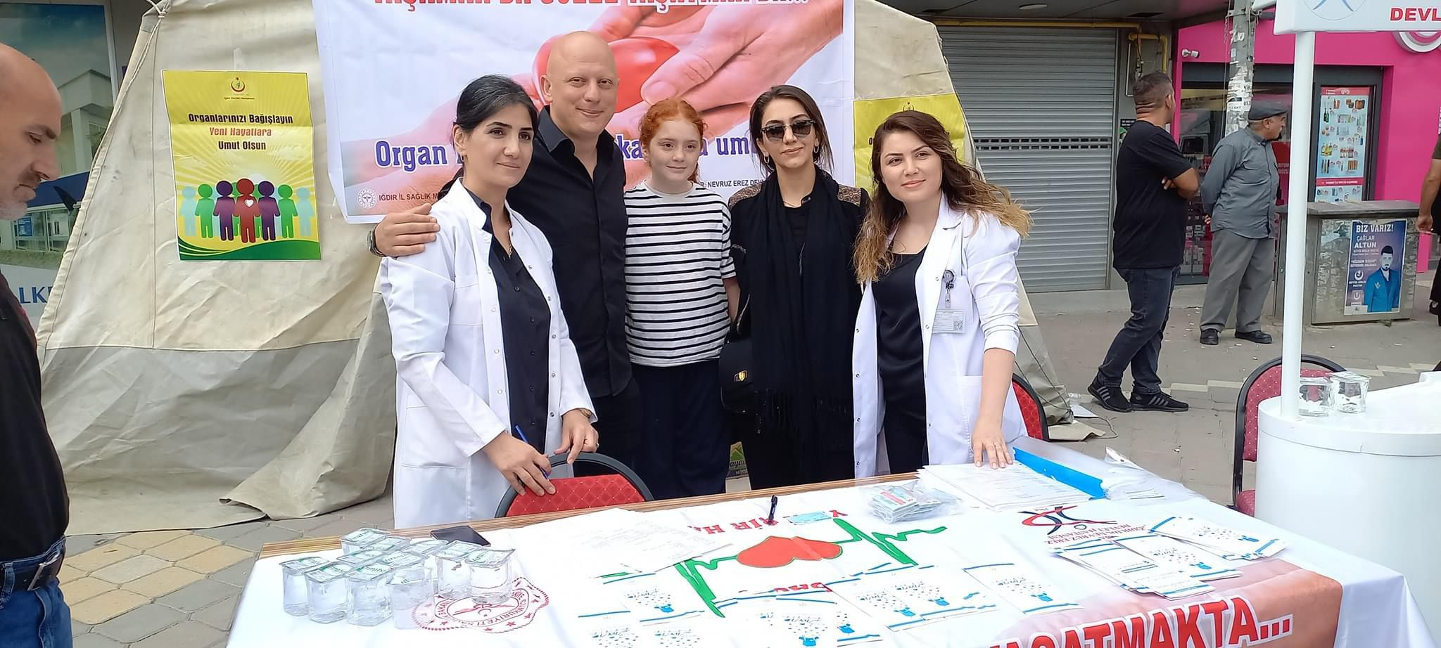 Aşura Töreninde Organ Bağış Standı Açıldı