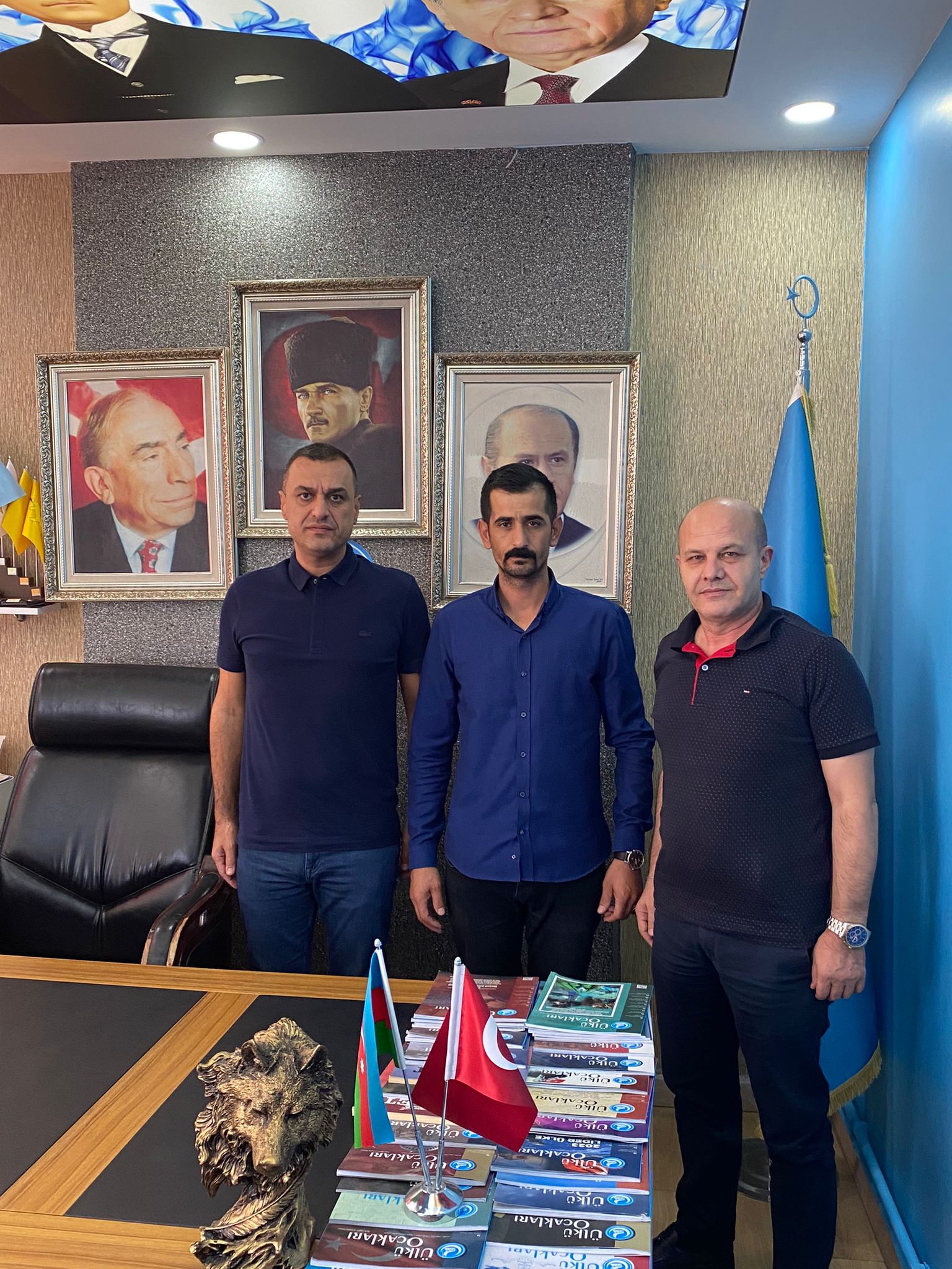 İş İnsanı Metehan Göleli''den MHP ve Ülkü Ocaklarına Ziyaret