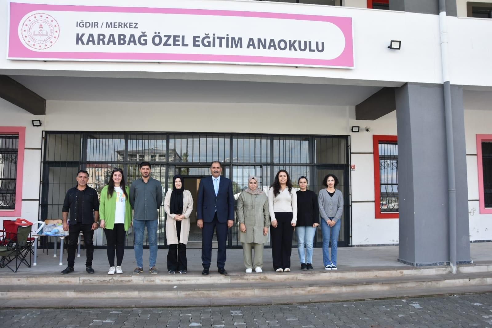İl Milli Eğitim Müdürü Aziz GÜN''den Okul Ziyaretleri