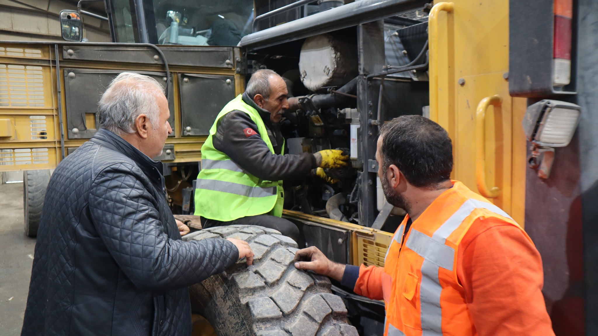 İl Özel İdaresi Tarafından Tamir atölyesi oluşturdu.