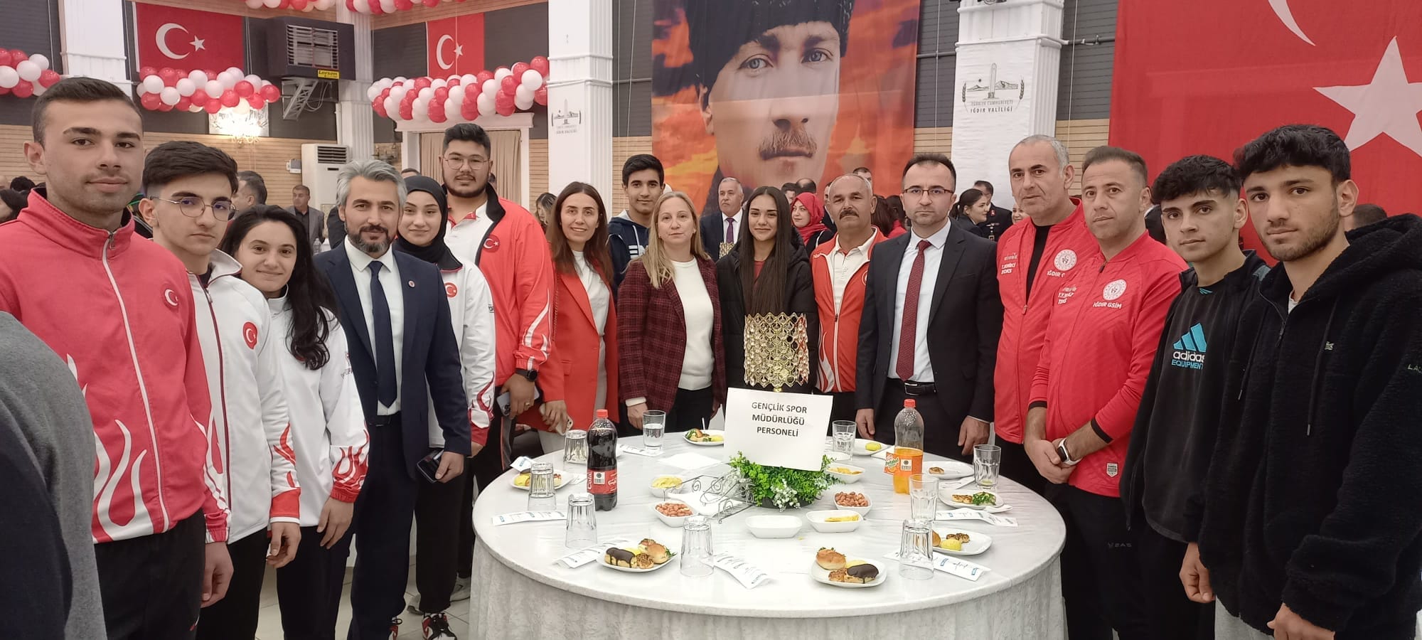 IĞDIR''DA CUMHURİYET RESEPSİYONU DÜZENLENDİ