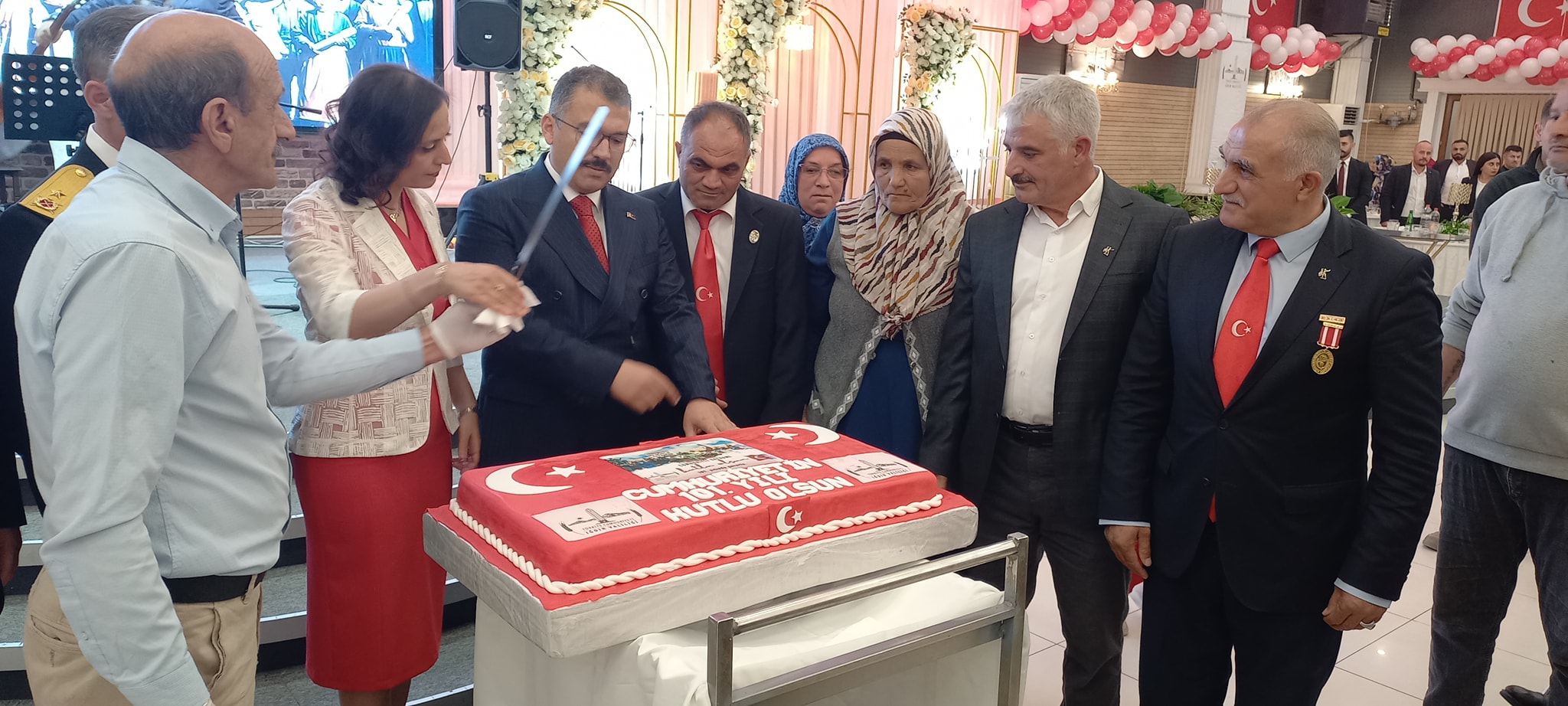 IĞDIR''DA CUMHURİYET RESEPSİYONU DÜZENLENDİ