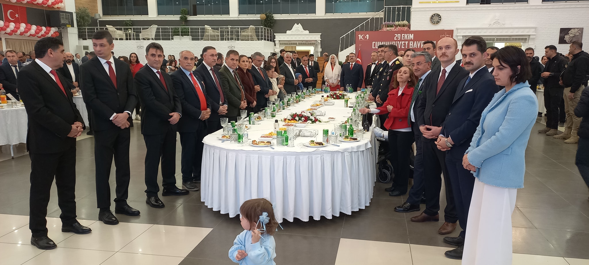 IĞDIR''DA CUMHURİYET RESEPSİYONU DÜZENLENDİ