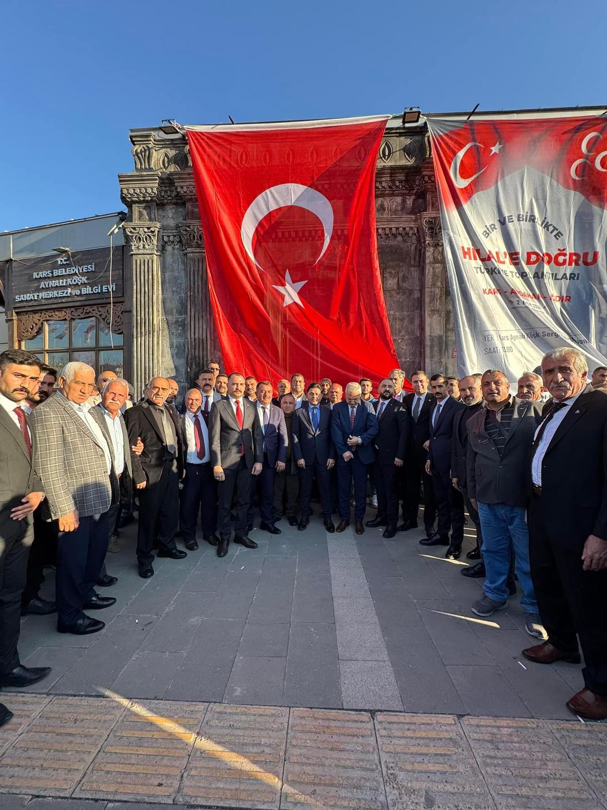 MHP Kars-Ardahan-Iğdır Toplantısında Geniş Katılımlı Birlik Mesajı