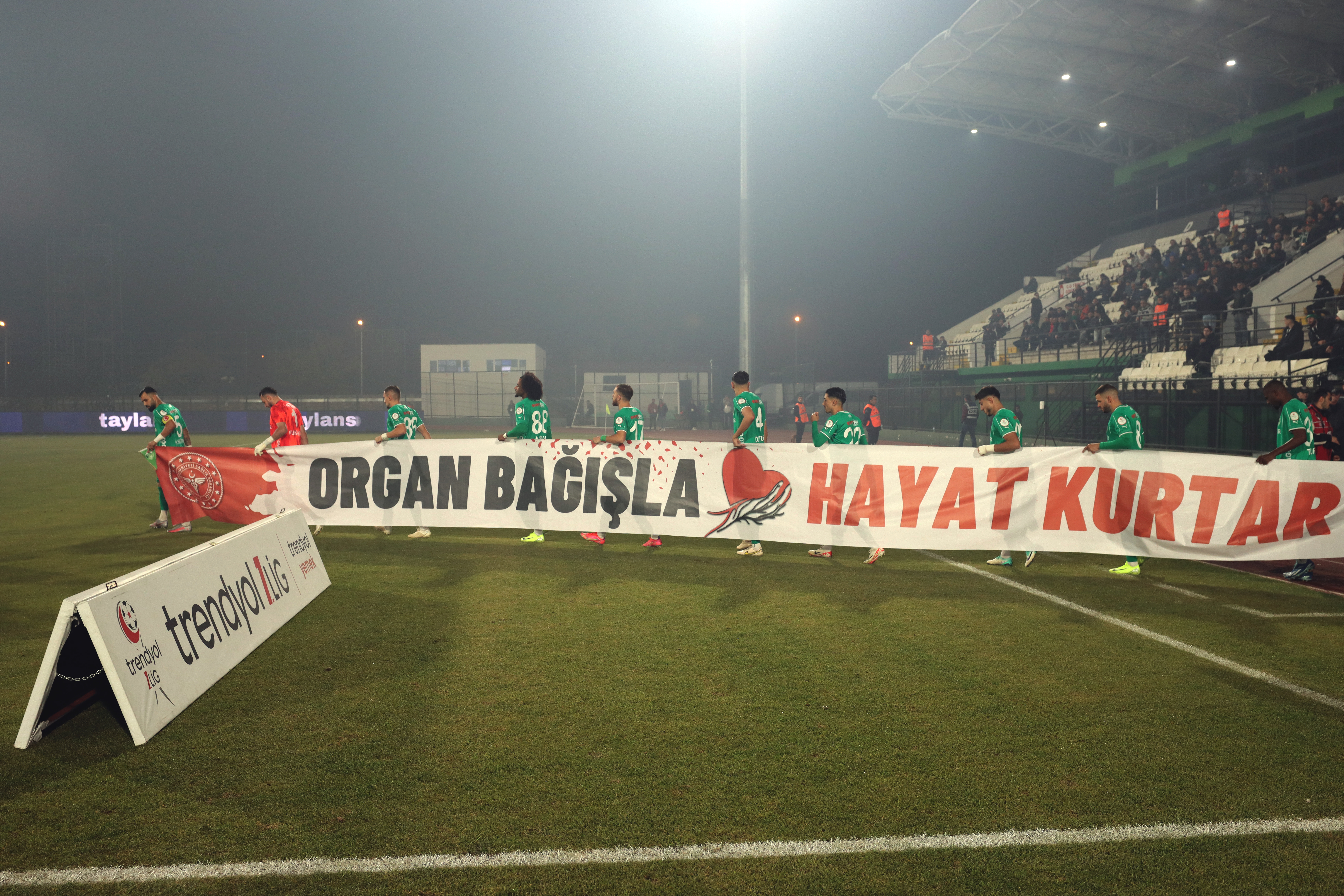 Iğdır FK Maçın''da Organ Bağışına Dikkat Çekildi