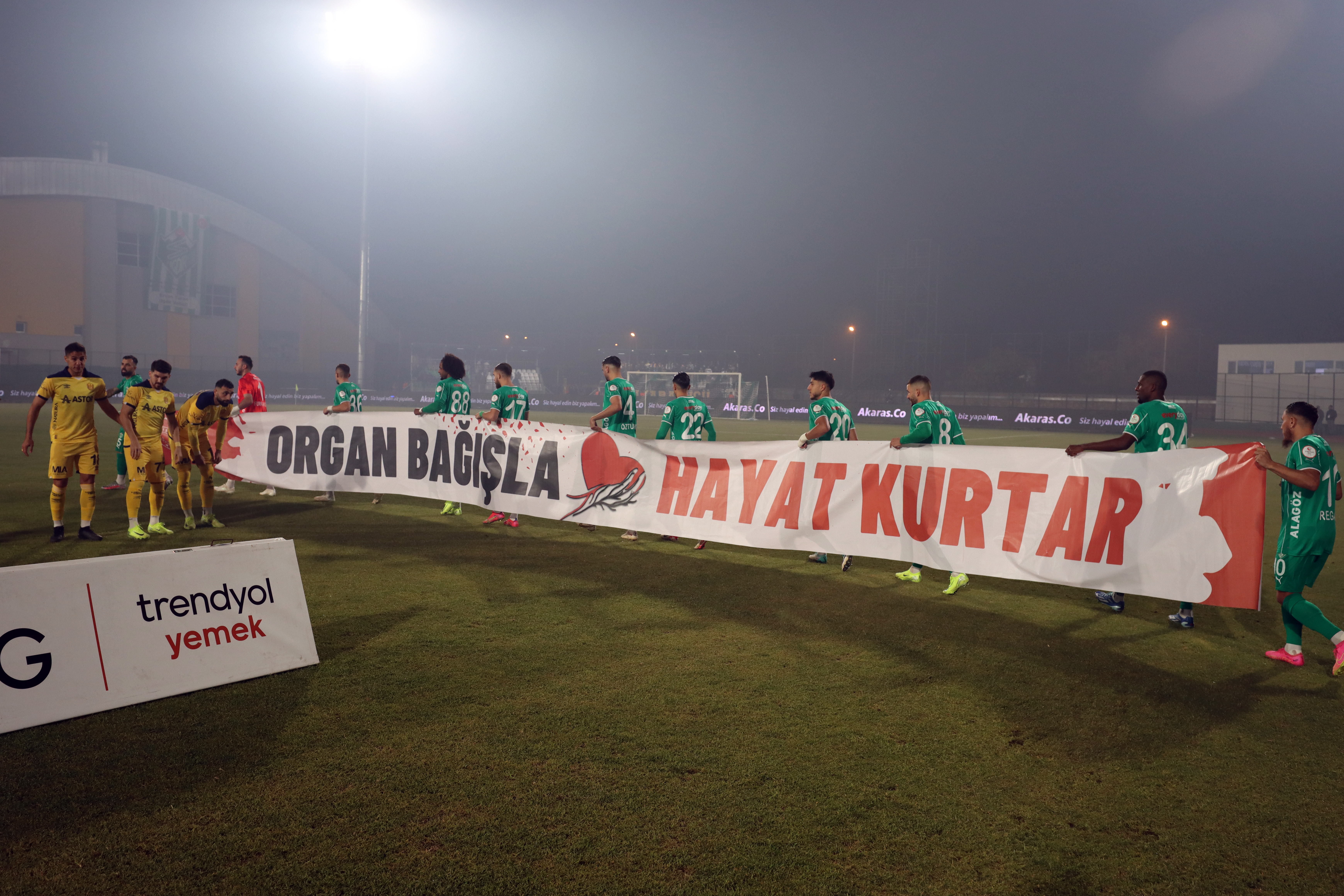 Iğdır FK Maçın''da Organ Bağışına Dikkat Çekildi