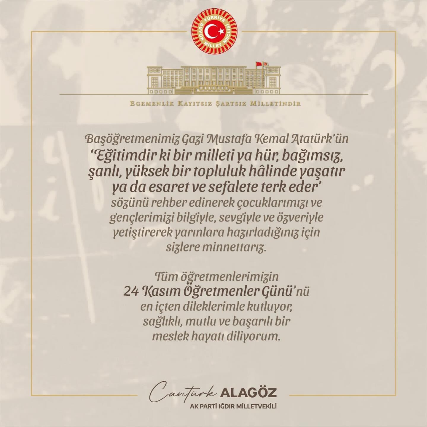 Milletvekili Cantürk Alagöz