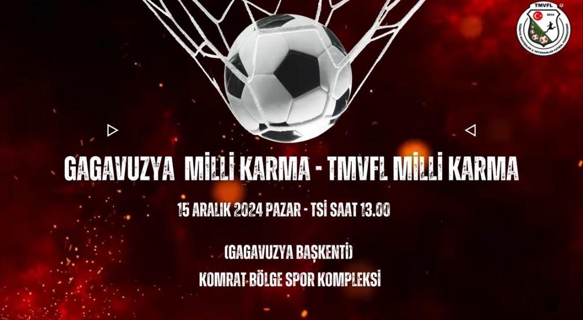 MOLDOVYA GAGAUZİA MİLLİ KARMA  - TÜRKİYE TMVFL MİLLİ KARMA DOSTLUK MAÇINDA BULUŞUYOR