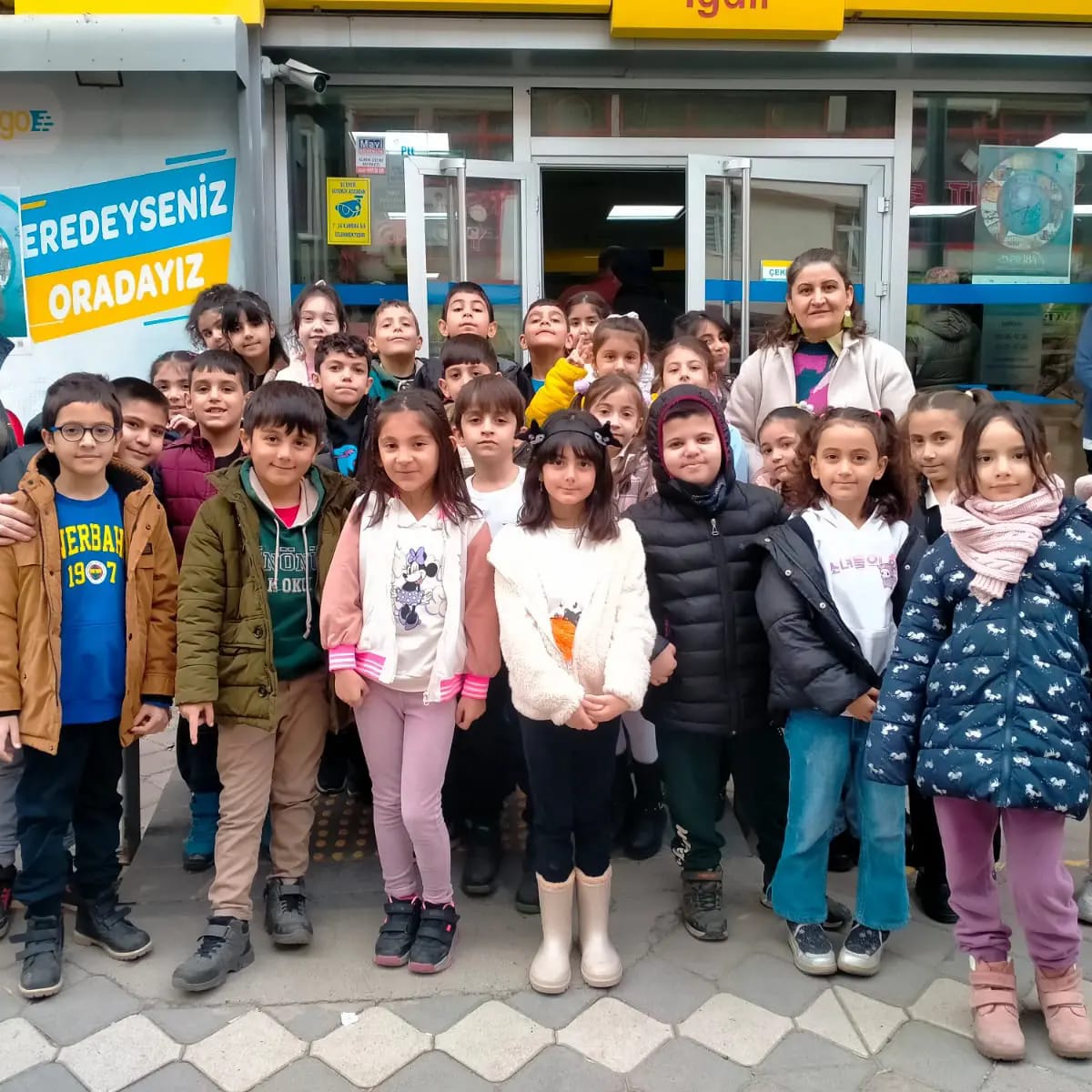 İnönü İlkokulu Öğrencilerinden Sevdiklerine Yeni Yıl Kartı