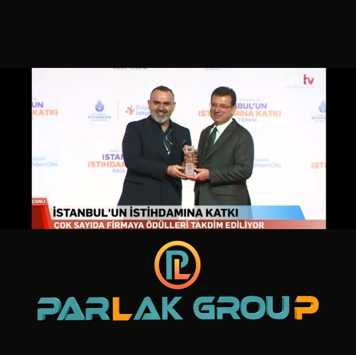 Iğdırlı İş İnsanı Yaser Parlak''a İstihdamda Lider Firma Ödülü