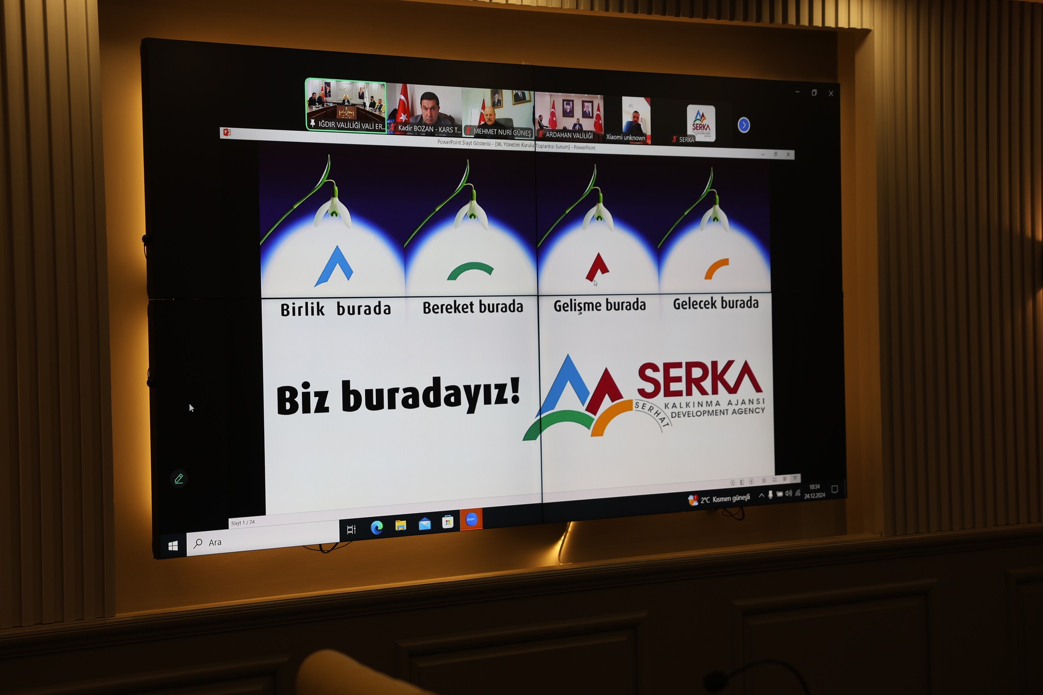 SERKA TOPLANTISI GERÇEKLEŞTİRİLDİ