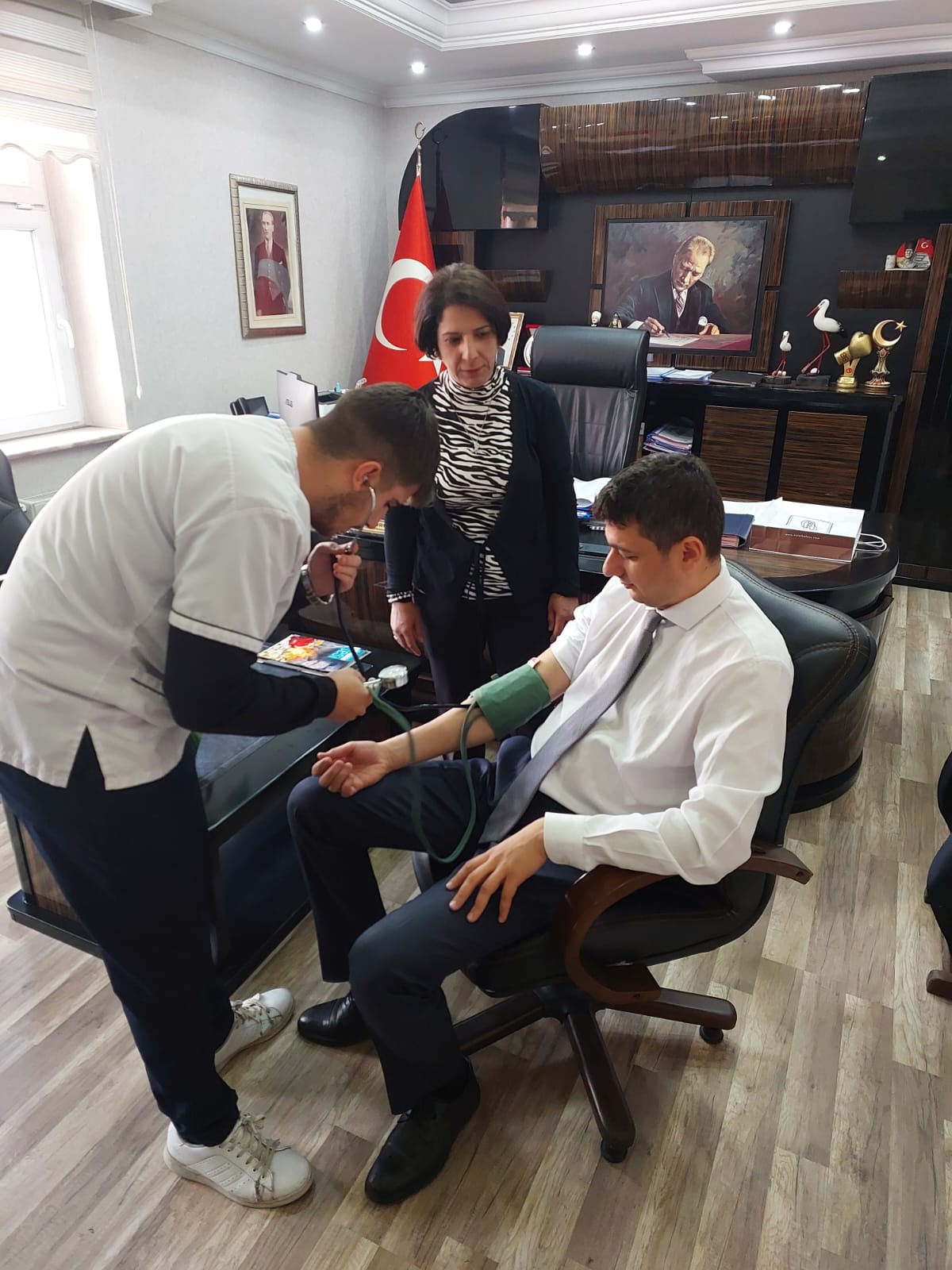 “Her şey sağlık için” Projesi Kapsamında Sağlık Taraması Yapıldı