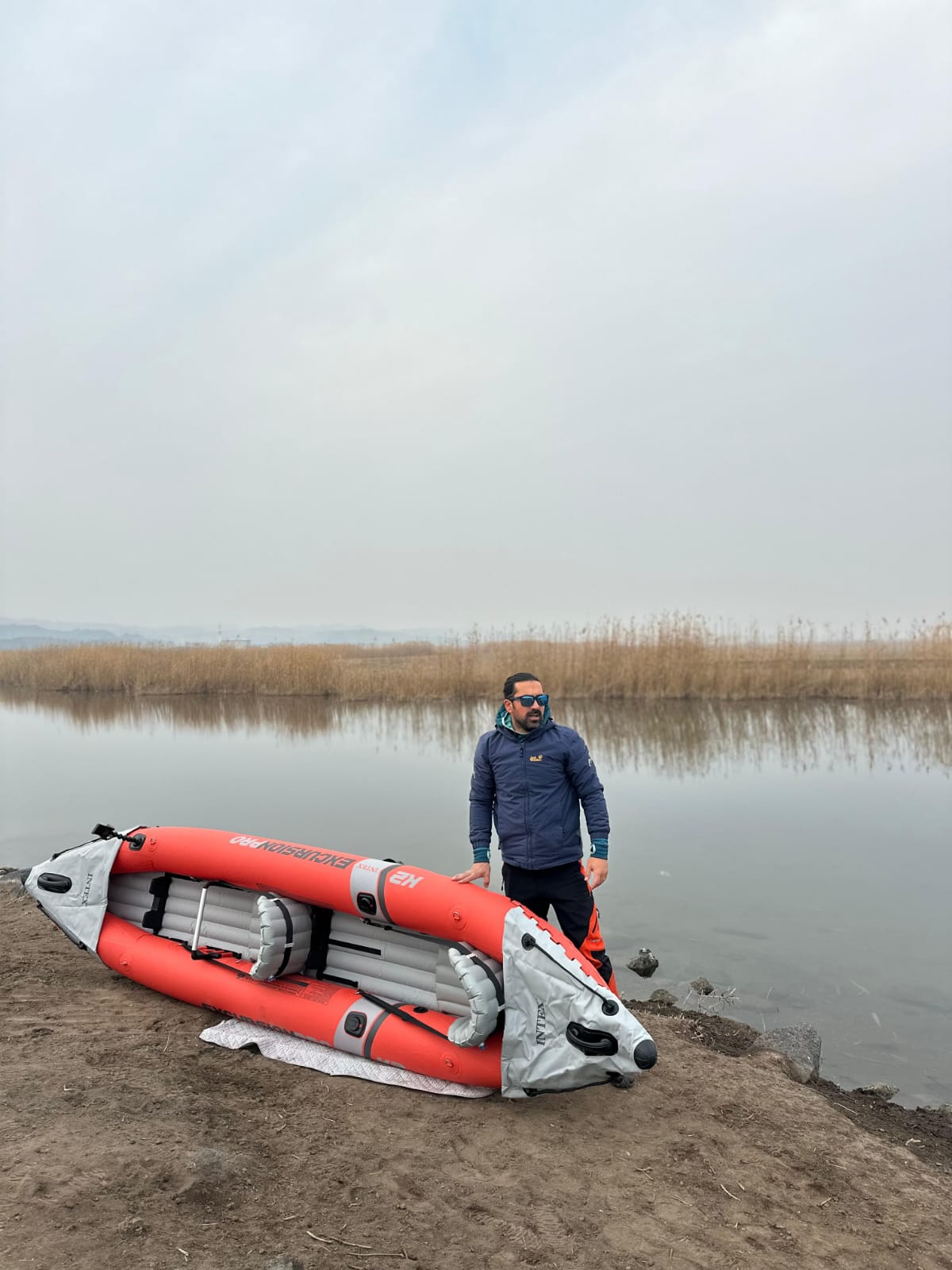 Bulakbaşı ve Karasu sazlığında  kano heyecanı yaşandı