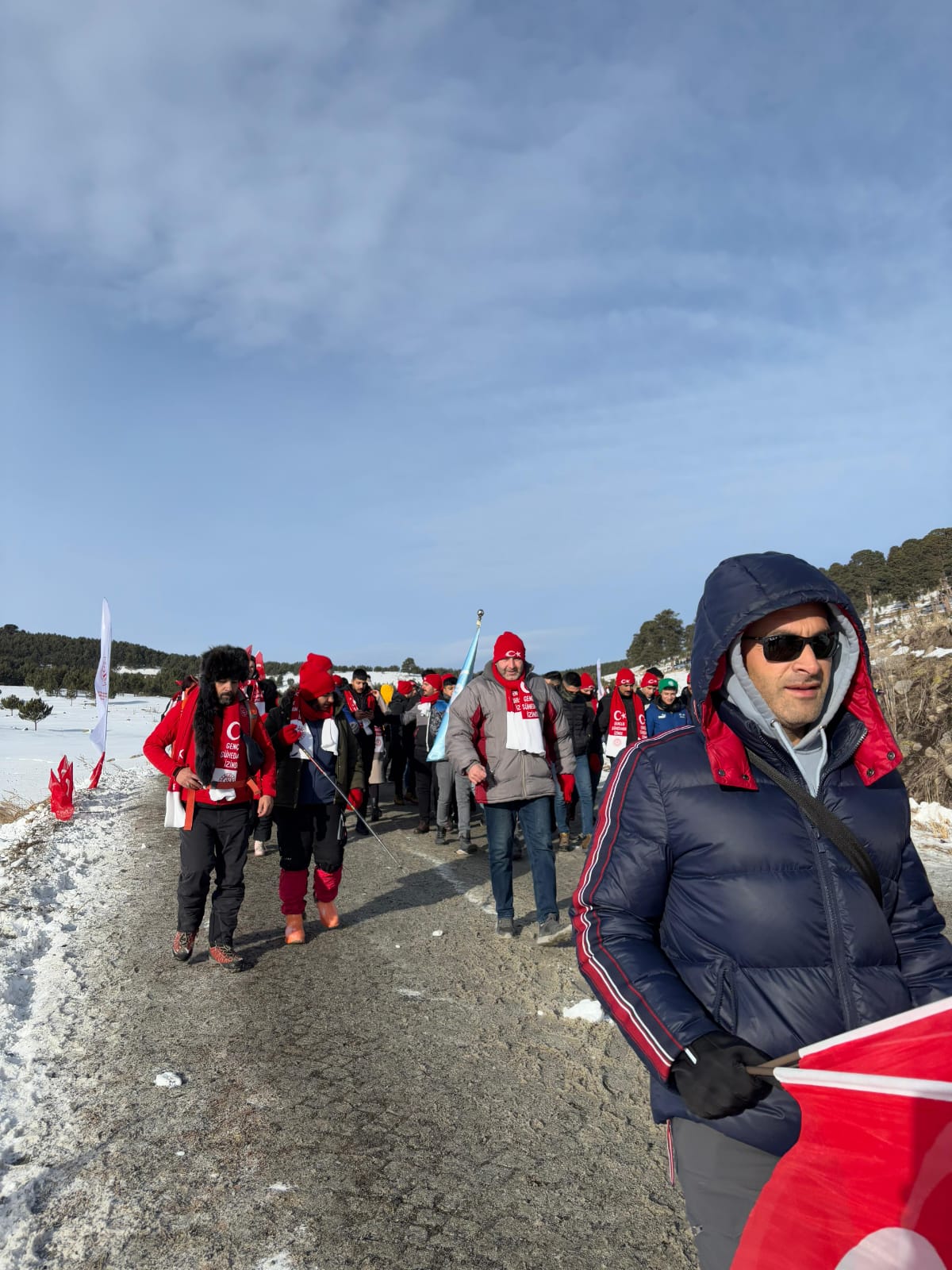 IĞDIR''LI DAĞCILAR SARI KAMIŞTA ŞEHİTLERİ ANDI