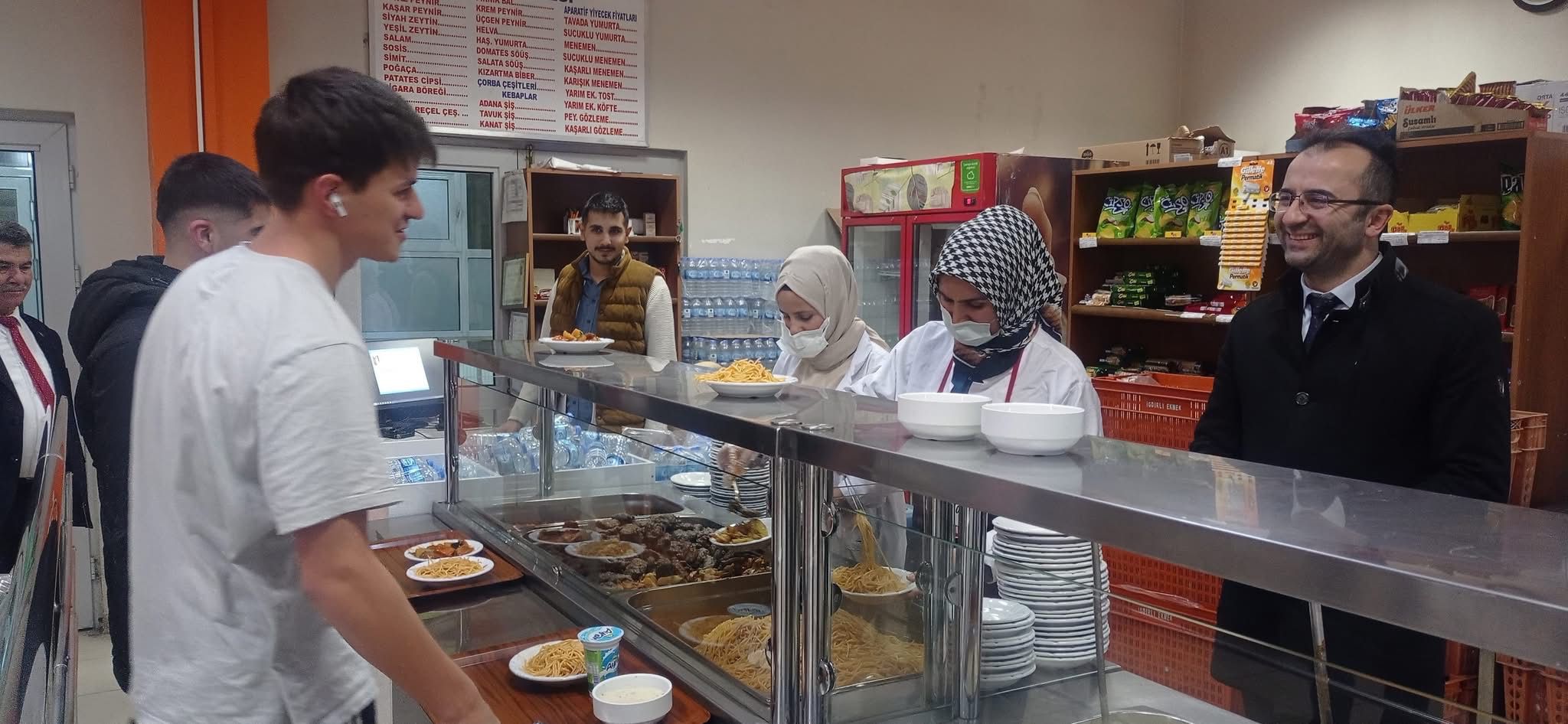 İl Müdürü Recai Şahin, Selman-ı Farisi Öğrenci Yurdunda İncelemelerde Bulundu